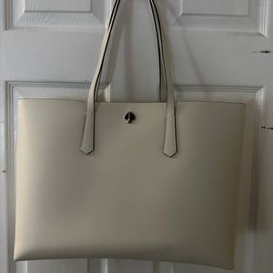 Kate Spade Off White Handbag with Small Wallet